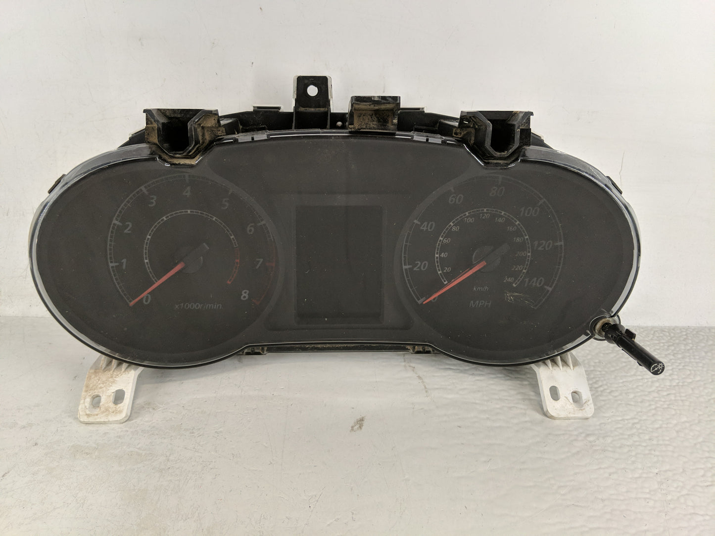 2012 Mitsubishi Lancer Instrument Cluster Speedometer Gauges P/N:8100B804 Fits OEM Used Auto Parts - Oemusedautoparts1.com