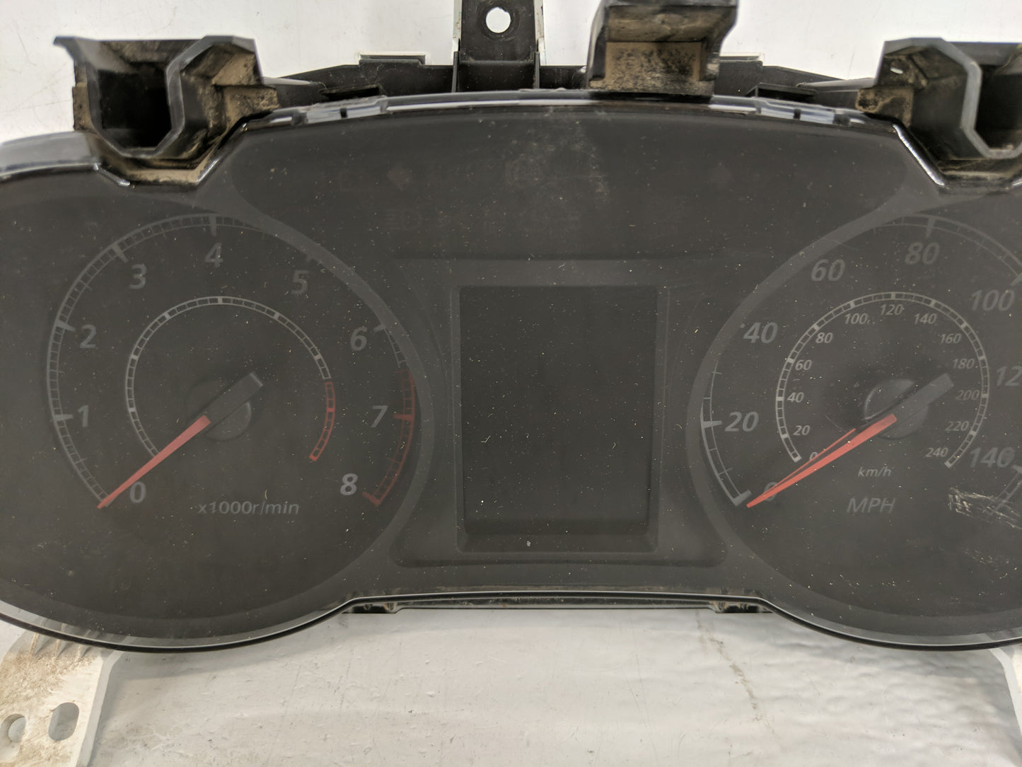 2012 Mitsubishi Lancer Instrument Cluster Speedometer Gauges P/N:8100B804 Fits OEM Used Auto Parts - Oemusedautoparts1.com