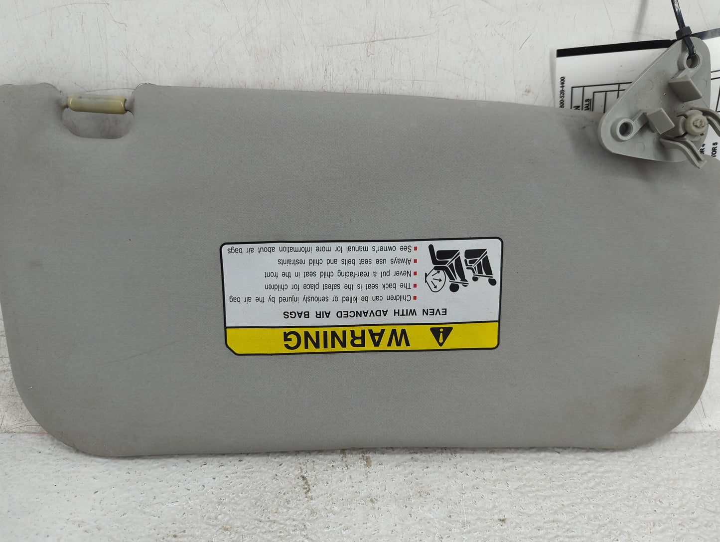 2007-2017 Mitsubishi Lancer Sun Visor Shade Replacement Driver Left Mirror Fits OEM Used Auto Parts - Oemusedautoparts1.com