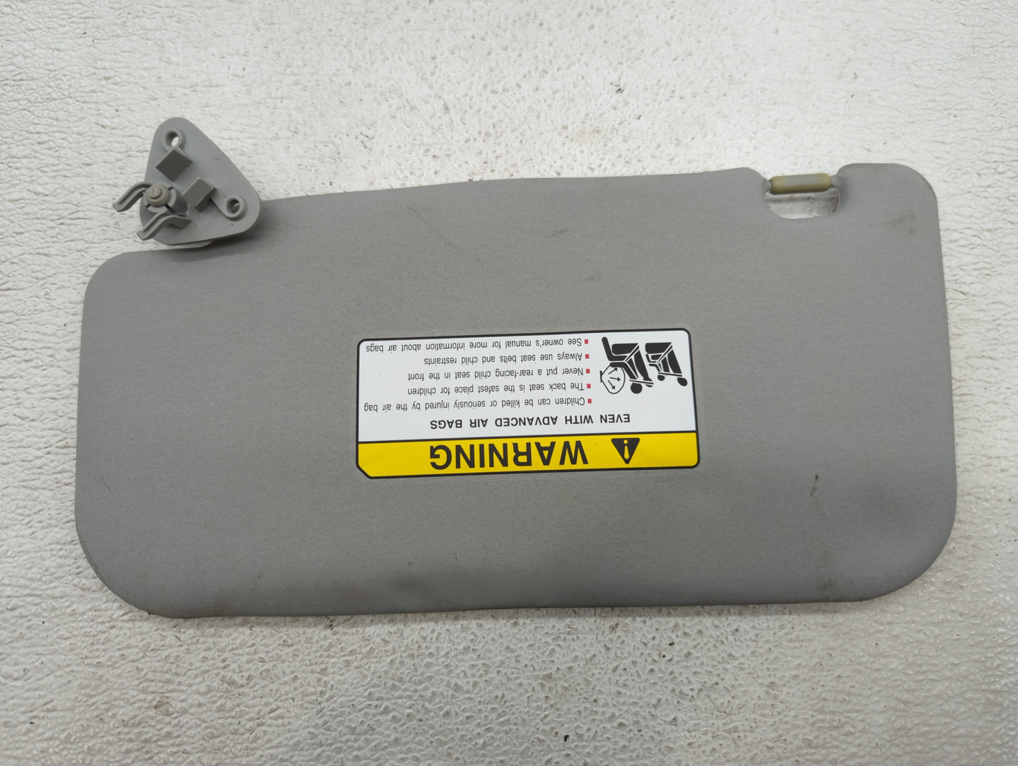 2007-2017 Mitsubishi Lancer Sun Visor Shade Replacement Passenger Right Mirror Fits OEM Used Auto Parts - Oemusedautoparts1.