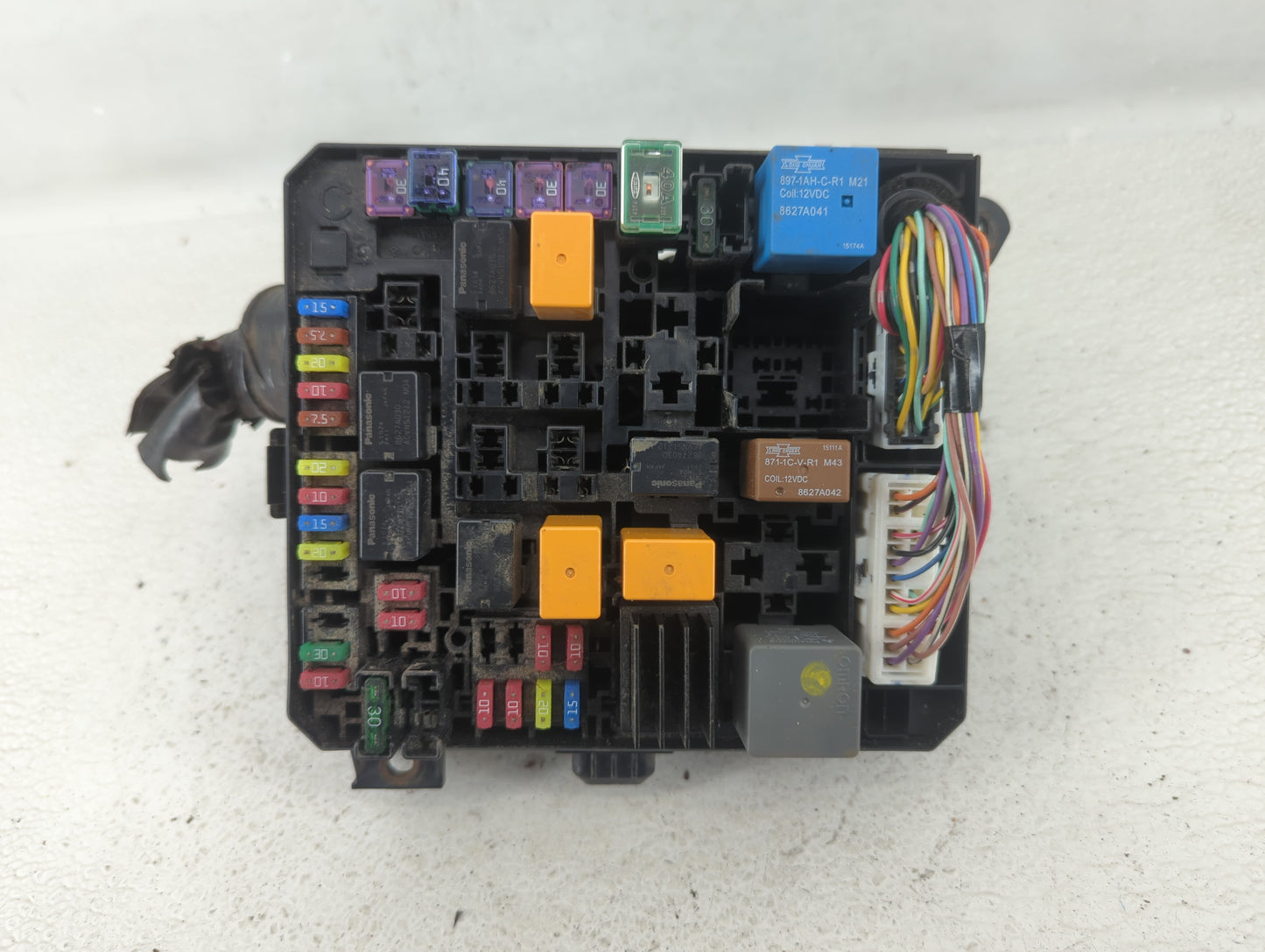 2012-2015 Mitsubishi Lancer Fusebox Fuse Box Panel Relay Module P/N:8565A024 Fits Fits 2012 2013 2014 2015 OEM Used Auto Par