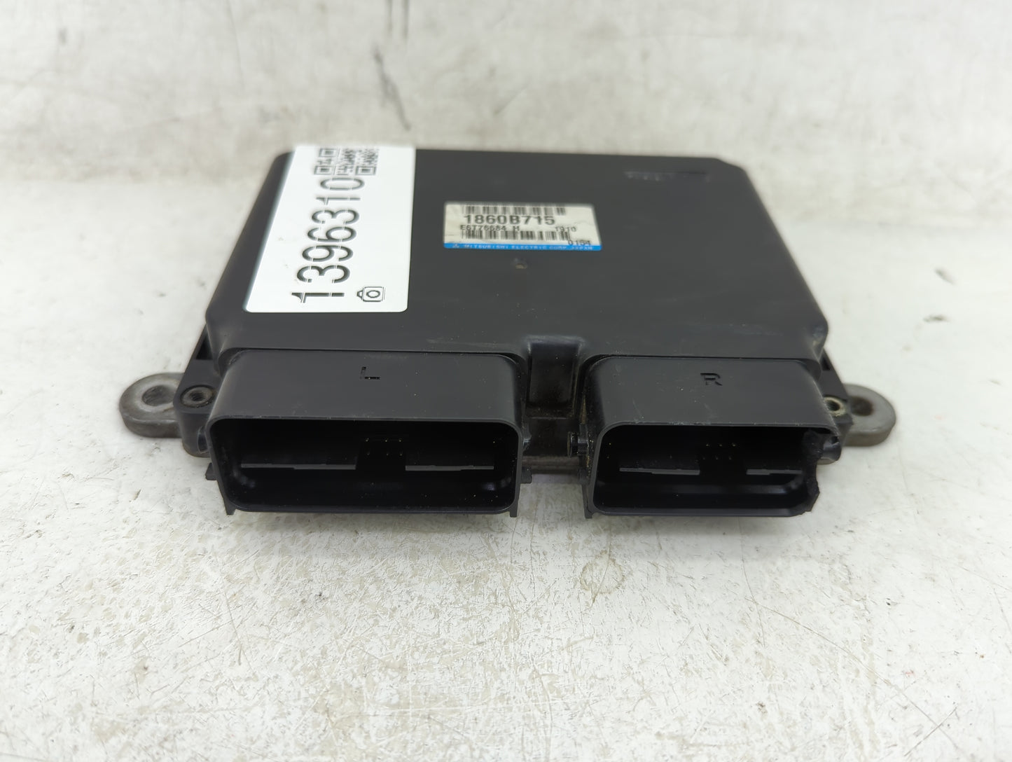 2012 Mitsubishi Outlander PCM Engine Control Computer ECU ECM PCU OEM P/N:1860B715 Fits OEM Used Auto Parts - Oemusedautopar