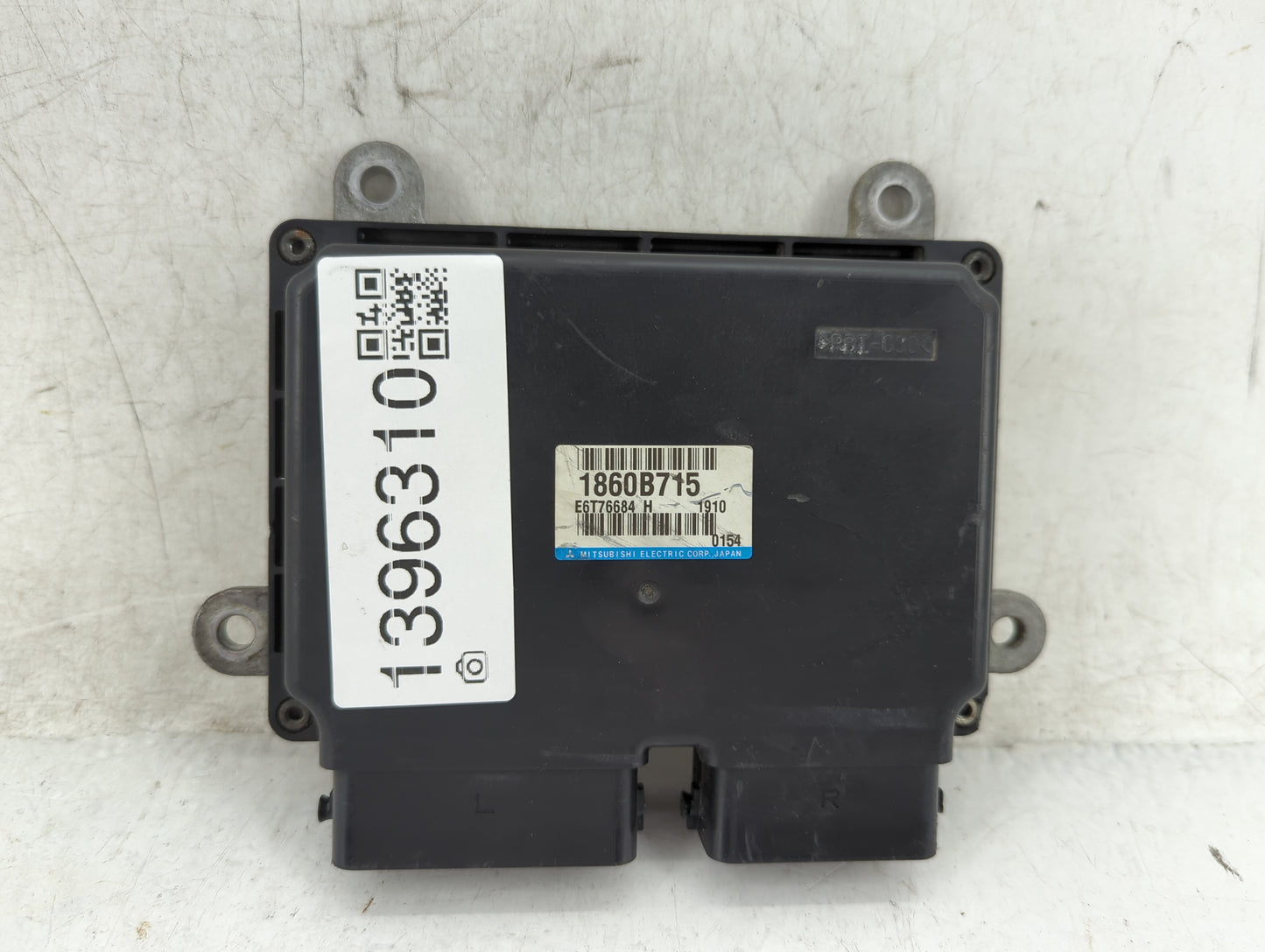 2012 Mitsubishi Outlander PCM Engine Control Computer ECU ECM PCU OEM P/N:1860B715 Fits OEM Used Auto Parts - Oemusedautopar