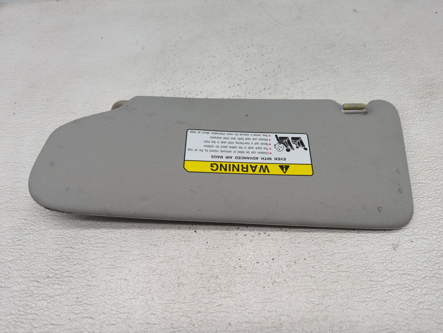 2012-2013 Mitsubishi Outlander Sun Visor Shade Replacement Passenger Right Mirror Fits Fits 2012 2013 OEM Used Auto Parts - 