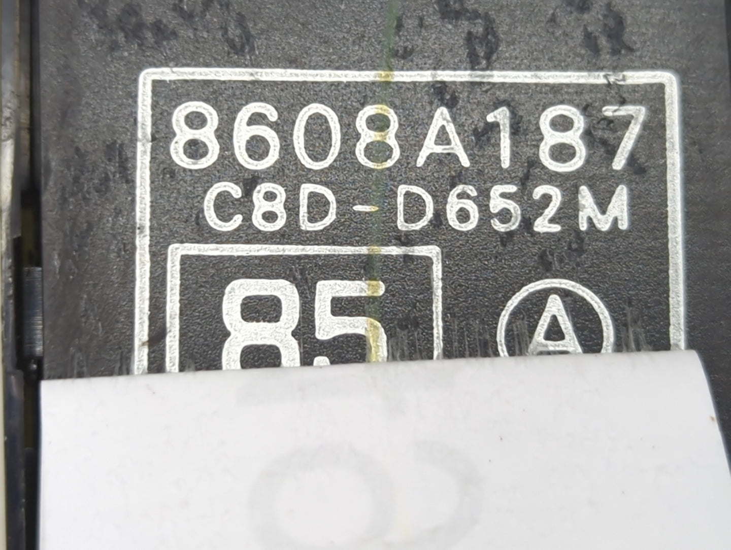2007-2013 Mitsubishi Outlander Master Power Window Switch Replacement Driver Side Left P/N:8608A187 C8D-D652M Fits OEM Used 