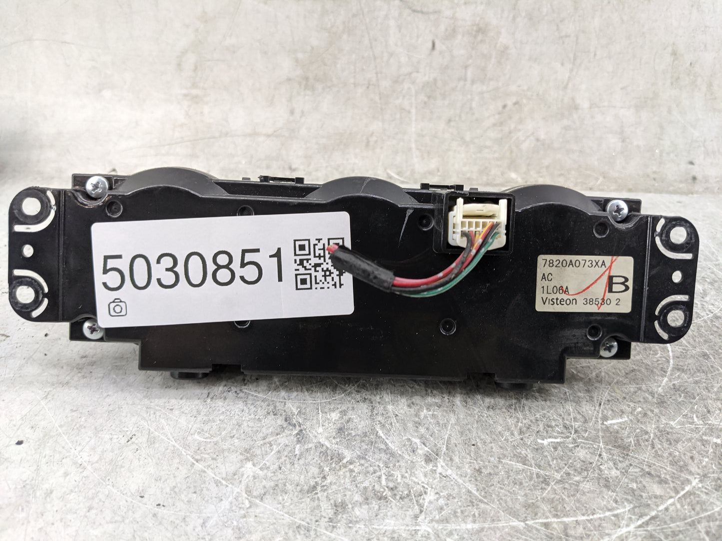 2007-2013 Mitsubishi Outlander Climate Control Module Temperature AC/Heater Replacement P/N:7820A073XA Fits OEM Used Auto Pa
