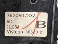 2007-2013 Mitsubishi Outlander Climate Control Module Temperature AC/Heater Replacement P/N:7820A073XA Fits OEM Used Auto Pa