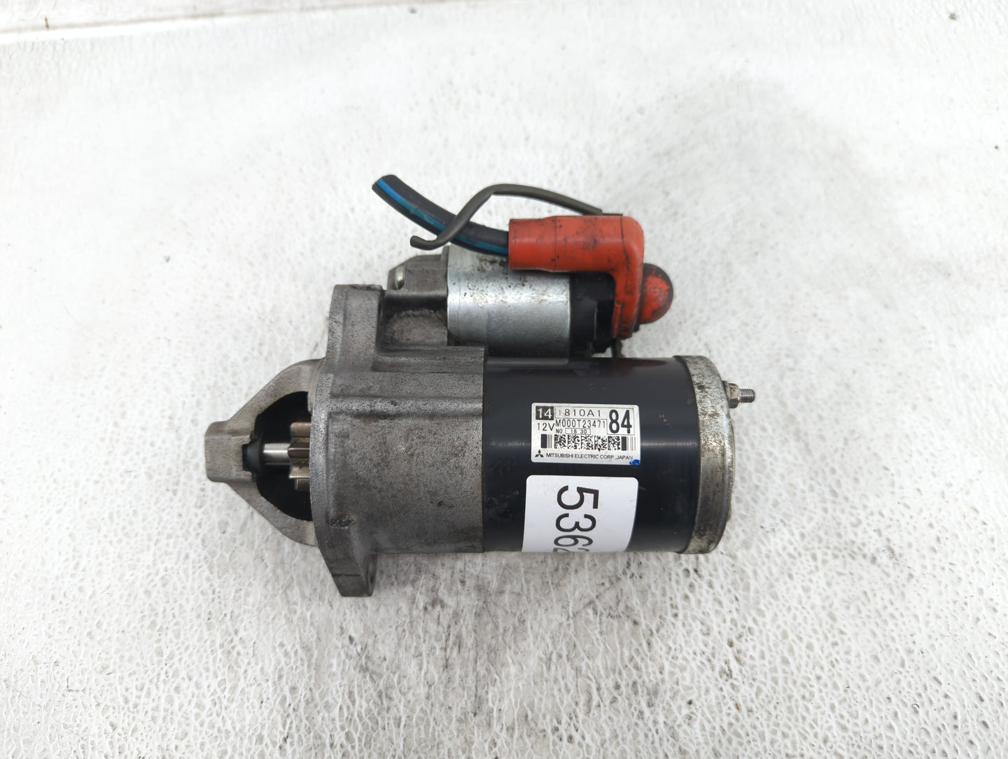 2012 Mitsubishi Outlander Car Starter Motor Solenoid OEM P/N:M000T23471 Fits OEM Used Auto Parts - Oemusedautoparts1.com