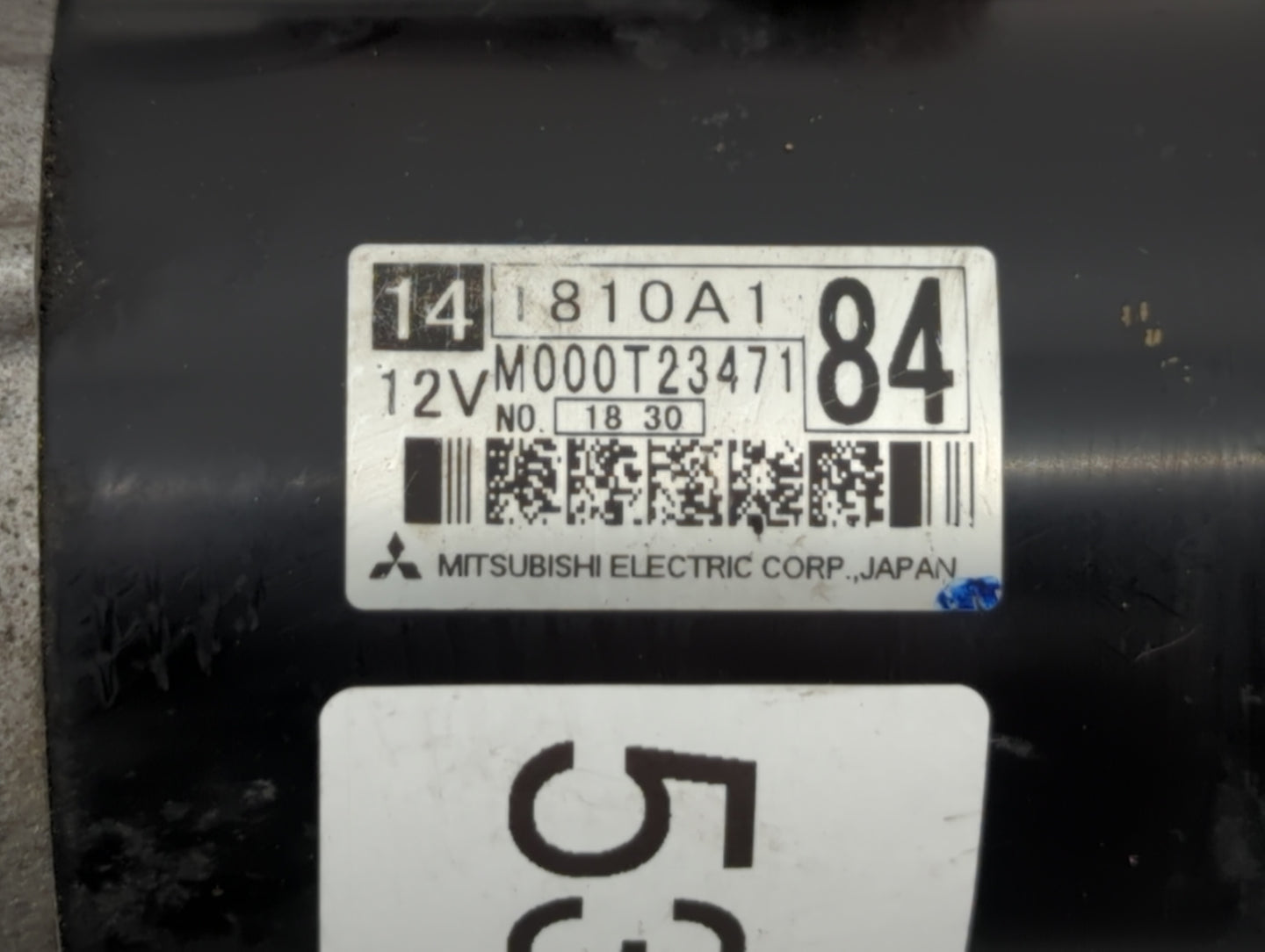 2012 Mitsubishi Outlander Car Starter Motor Solenoid OEM P/N:M000T23471 Fits OEM Used Auto Parts - Oemusedautoparts1.com