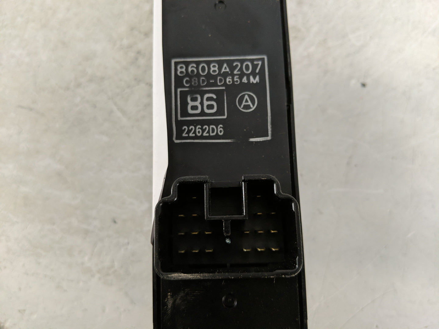 2011-2013 Mitsubishi Outlander Sport Master Power Window Switch Replacement Driver Side Left P/N:8608A207 Fits Fits 2011 201