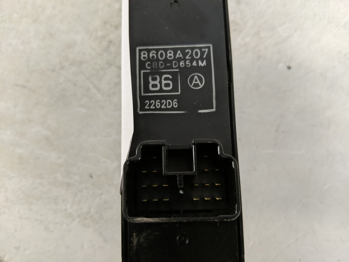2011-2013 Mitsubishi Outlander Sport Master Power Window Switch Replacement Driver Side Left P/N:8608A207 Fits Fits 2011 201