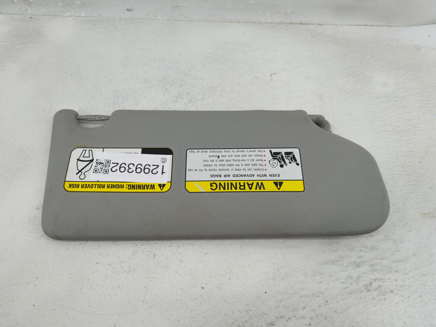 2011-2012 Mitsubishi Outlander Sport Sun Visor Shade Replacement Passenger Right Mirror Fits Fits 2011 2012 OEM Used Auto Pa