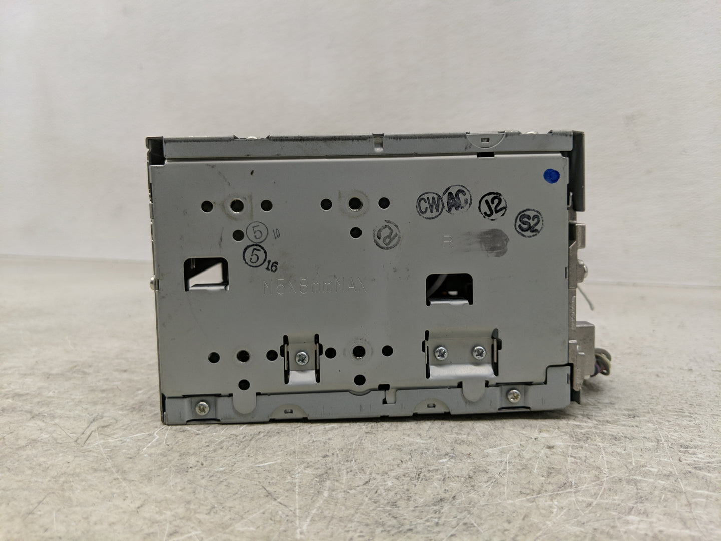 2011-2013 Mitsubishi Outlander Sport Radio AM FM Cd Player Receiver Replacement P/N:8701A352 8701A470 Fits OEM Used Auto Par