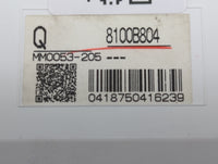 2012 Mitsubishi Outlander Sport Instrument Cluster Speedometer Gauges P/N:8100B804 Fits OEM Used Auto Parts - Oemusedautopar