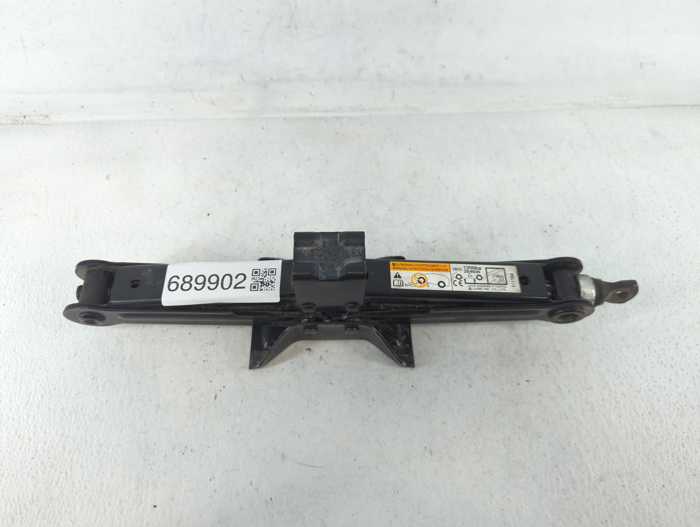 2012 Mitsubishi Outlander Sport Spare Scissor Car Jack - Oemusedautoparts1.com