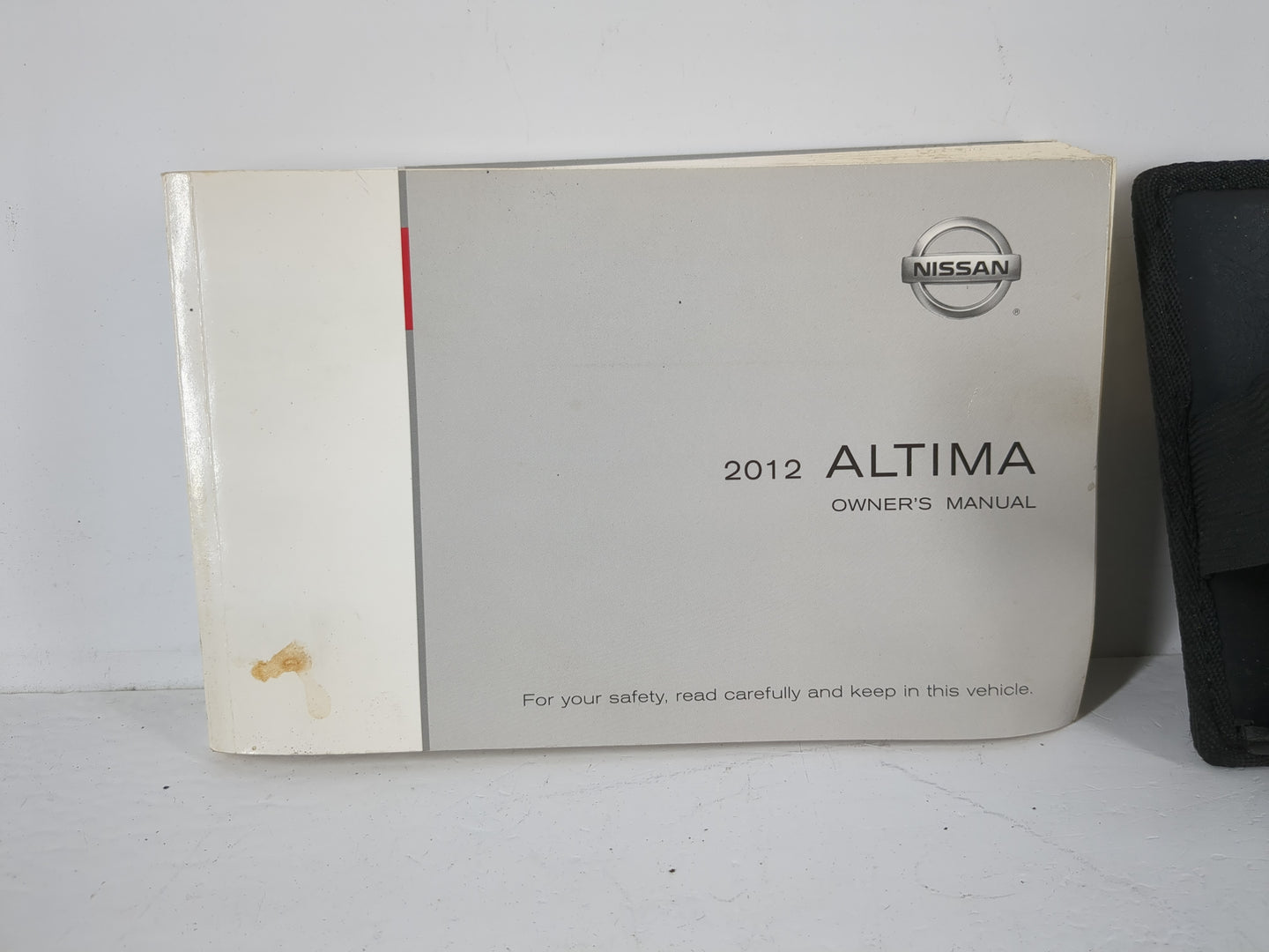 2012 Nissan Altima Owners Manual Book Guide OEM Used Auto Parts - Oemusedautoparts1.com