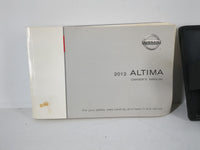 2012 Nissan Altima Owners Manual Book Guide OEM Used Auto Parts - Oemusedautoparts1.com