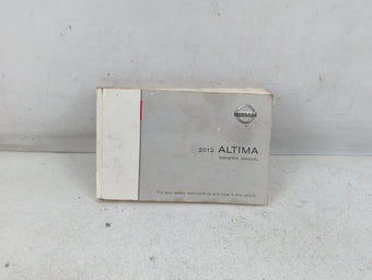 compare product 2012 Nissan Altima Owners Manual Book Guide P/N:OM2E 0L32U1 OEM Used Auto Parts