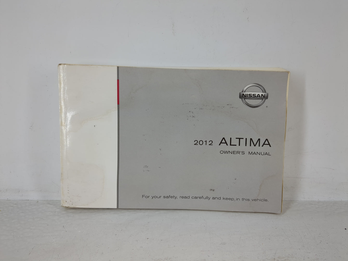 2012 Nissan Altima Owners Manual Book Guide OEM Used Auto Parts - Oemusedautoparts1.com