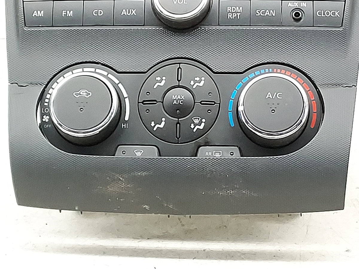 2010-2012 Nissan Altima Radio AM FM Cd Player Receiver Replacement P/N:28185 ZX11A CQ-JN20E0GX Fits Fits 2010 2011 2012 OEM 