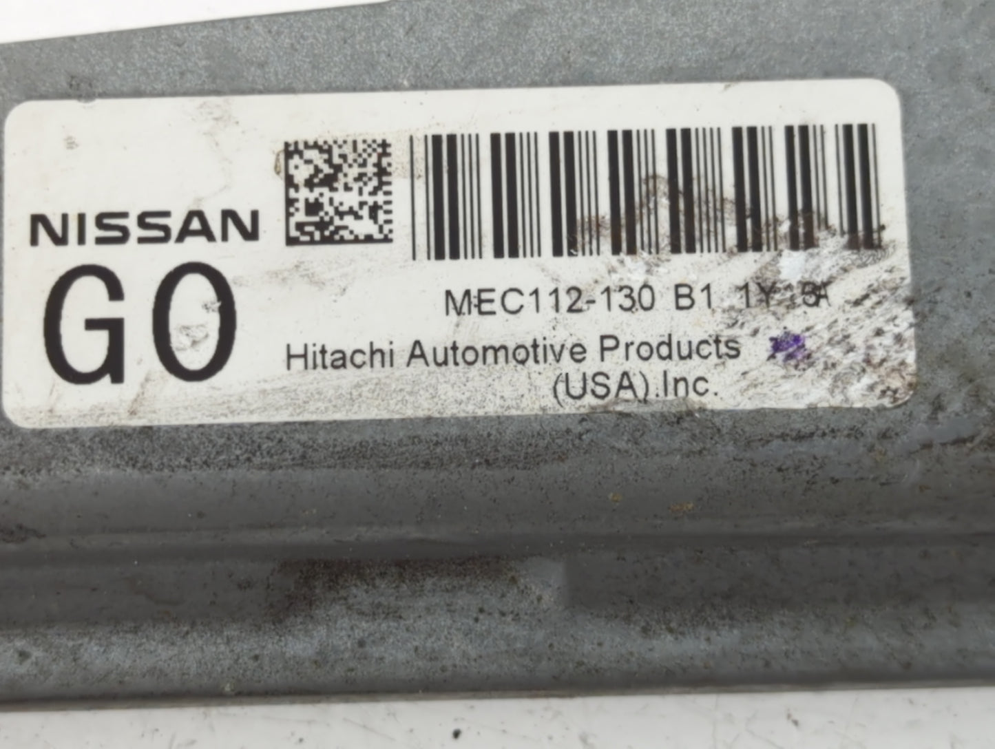 2011-2013 Nissan Altima PCM Engine Control Computer ECU ECM PCU OEM P/N:MEC112-130 B1 Fits Fits 2011 2012 2013 OEM Used Auto