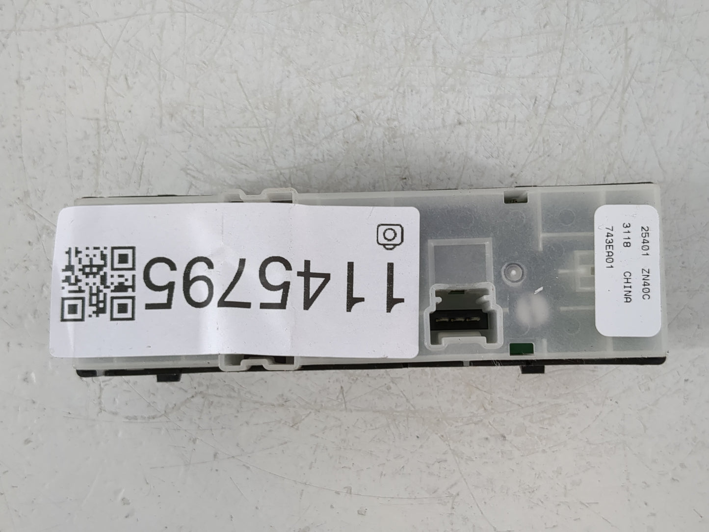 2007-2012 Nissan Altima Master Power Window Switch Replacement Driver Side Left P/N:25401 ZN40C Fits OEM Used Auto Parts - O