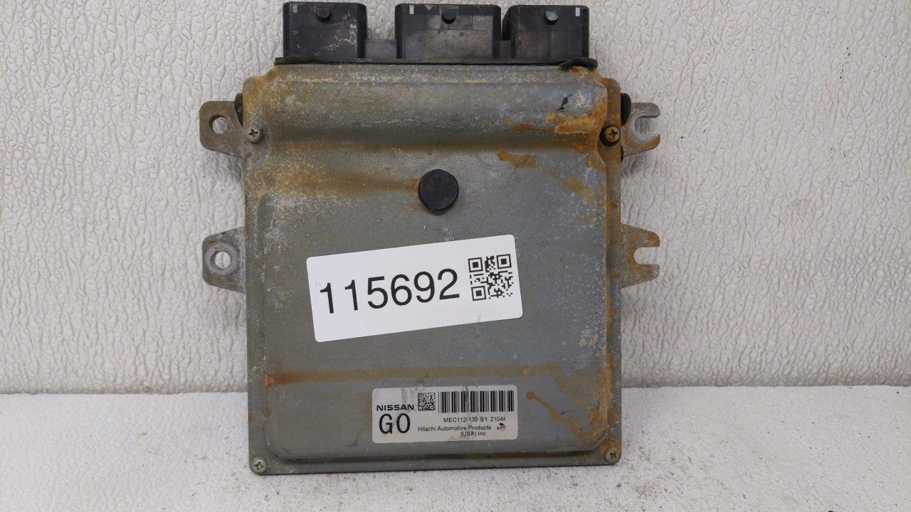 2011-2013 Nissan Altima PCM Engine Control Computer ECU ECM PCU OEM P/N:MEC114-100 MEC112-130 B1 Fits Fits 2011 2012 2013 OE