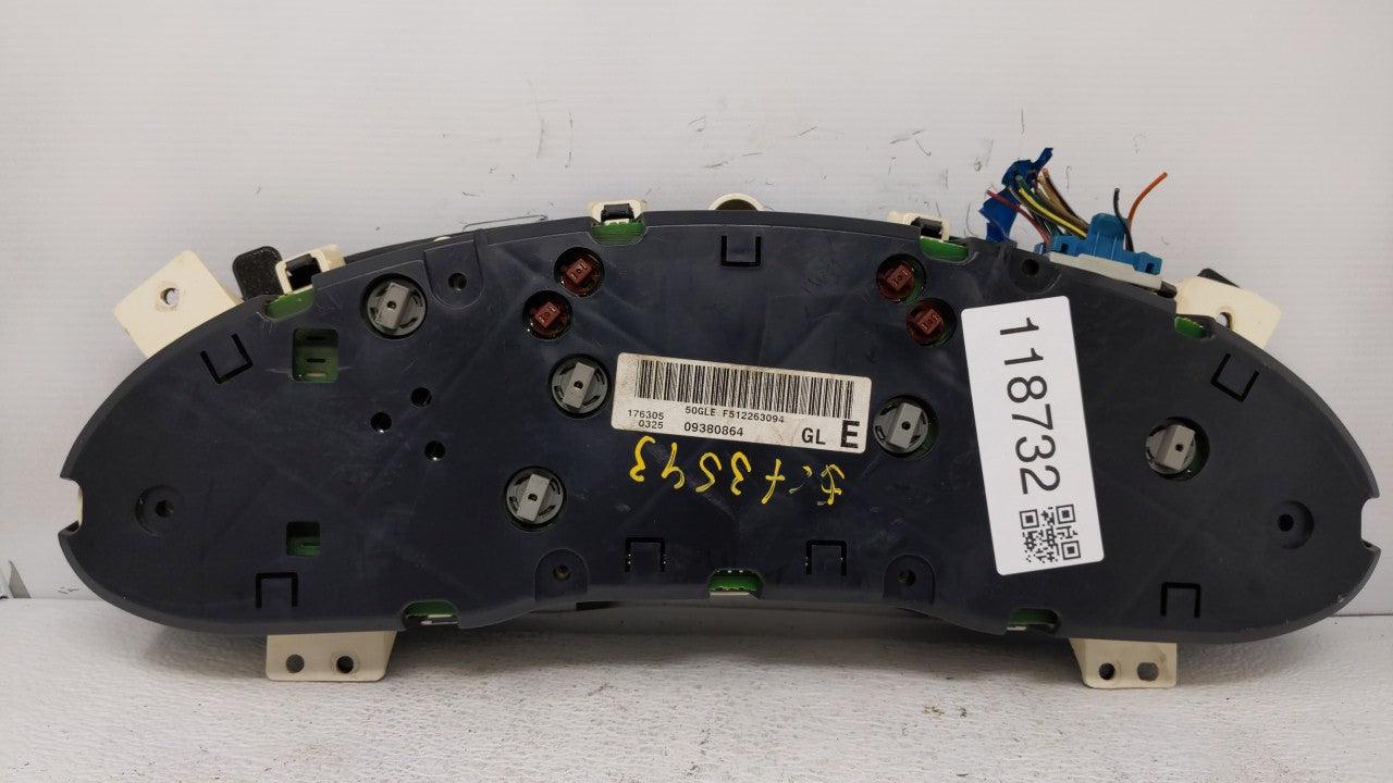 2011-2013 Nissan Altima Instrument Cluster Speedometer Gauges P/N:24810 ZX60A Fits Fits 2011 2012 2013 OEM Used Auto Parts -