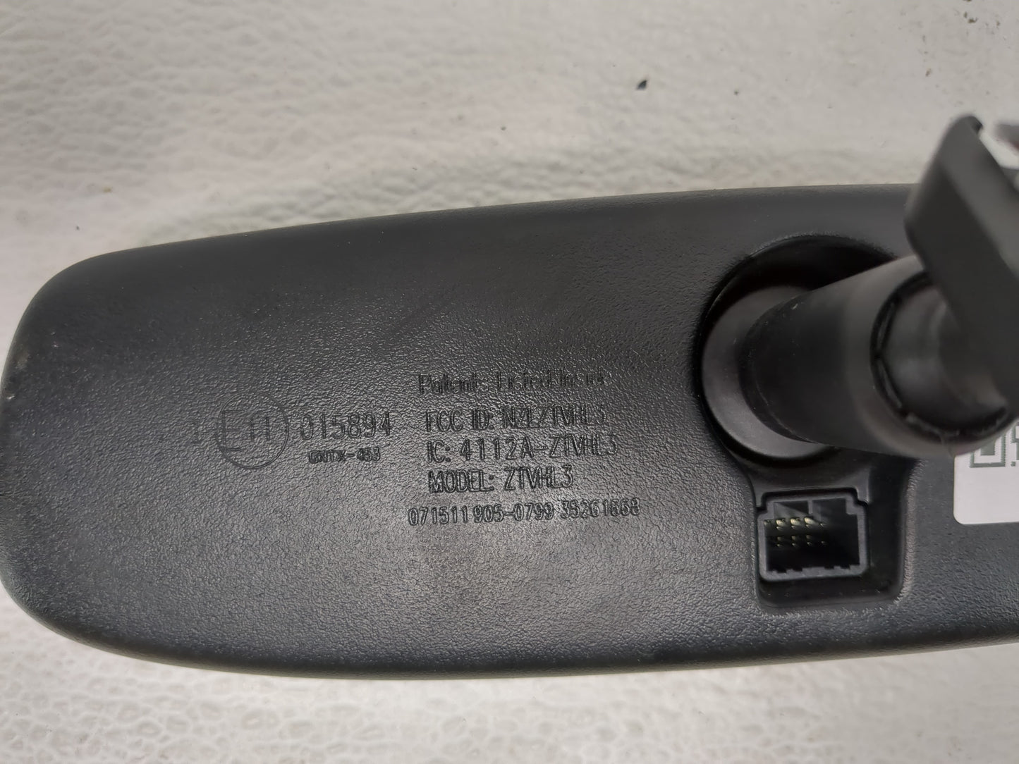 2007-2013 Nissan Altima Interior Rear View Mirror Replacement OEM P/N:E11015894 Fits Fits 2007 2008 2009 2010 2011 2012 2013