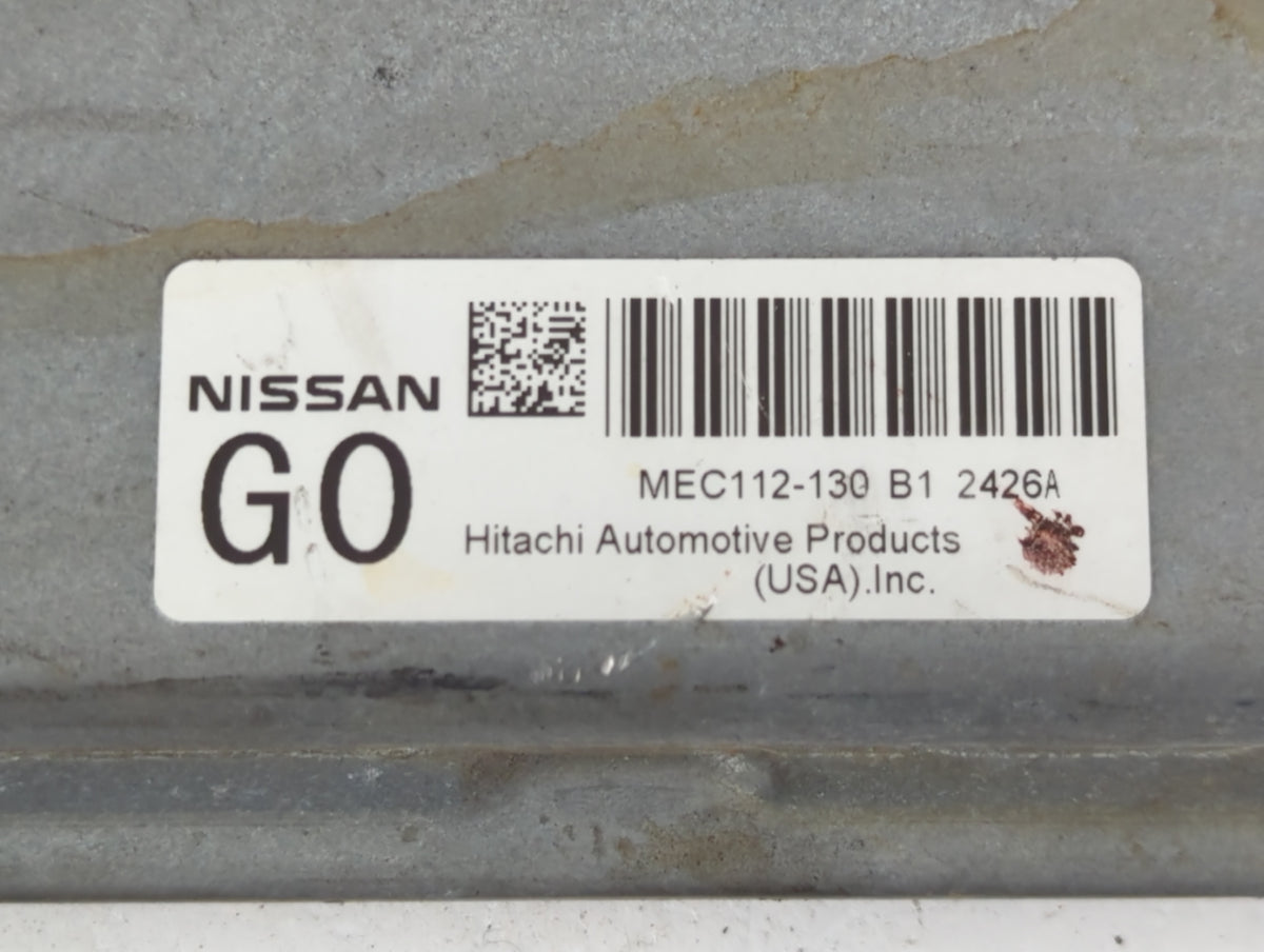 2011-2013 Nissan Altima PCM Engine Control Computer ECU ECM PCU OEM P/N:MEC112-130 B1 Fits 2011 2012 2013 OEM Used Auto Part