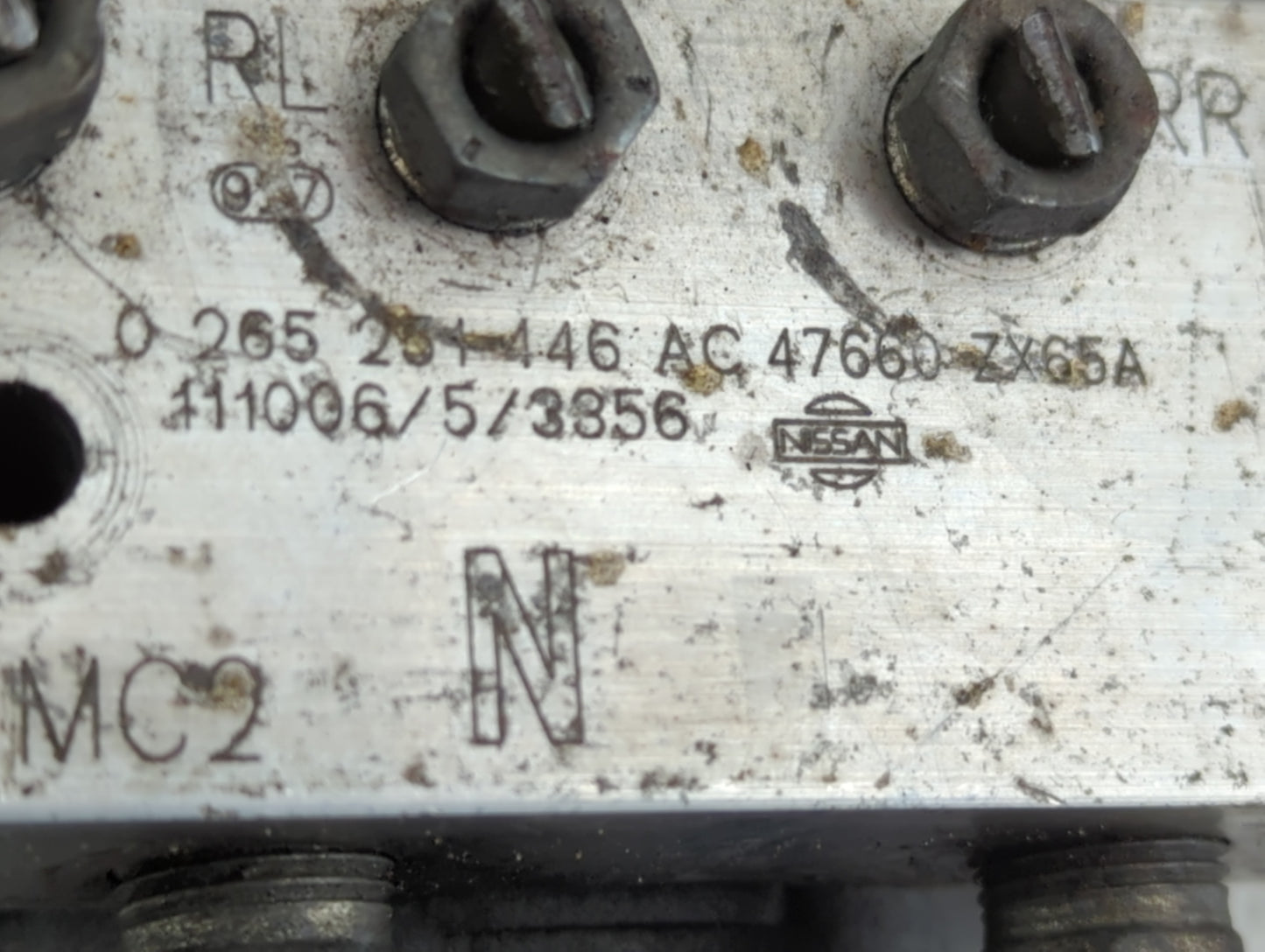 2011-2013 Nissan Altima ABS Pump Control Module Replacement P/N:47660 ZX65A 0 265 251 446 AC Fits Fits 2011 2012 2013 OEM Us