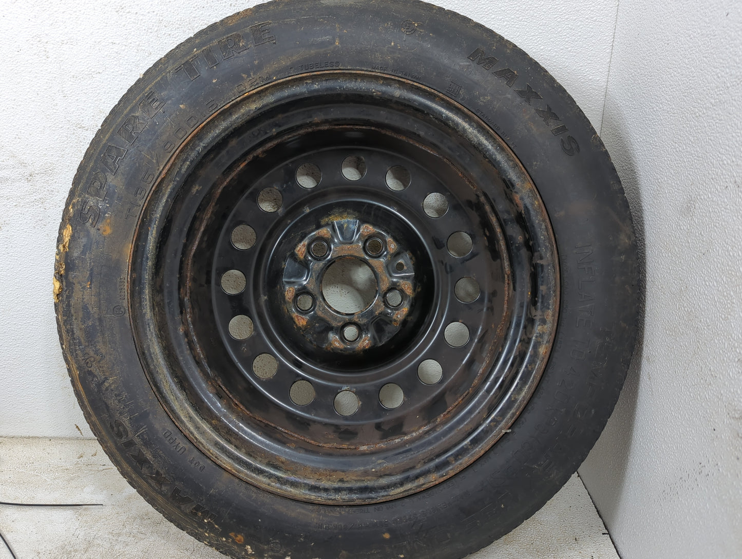 2007-2013 Nissan Altima Spare Donut Tire Wheel Rim Oem 1280375 - Oemusedautoparts1.com