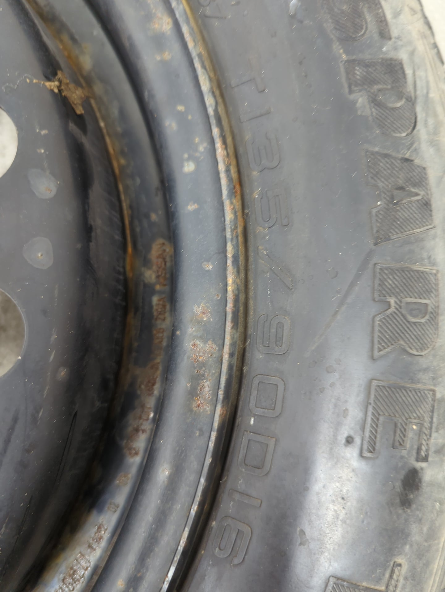 2007-2013 Nissan Altima Spare Donut Tire Wheel Rim Oem 1280375 - Oemusedautoparts1.com