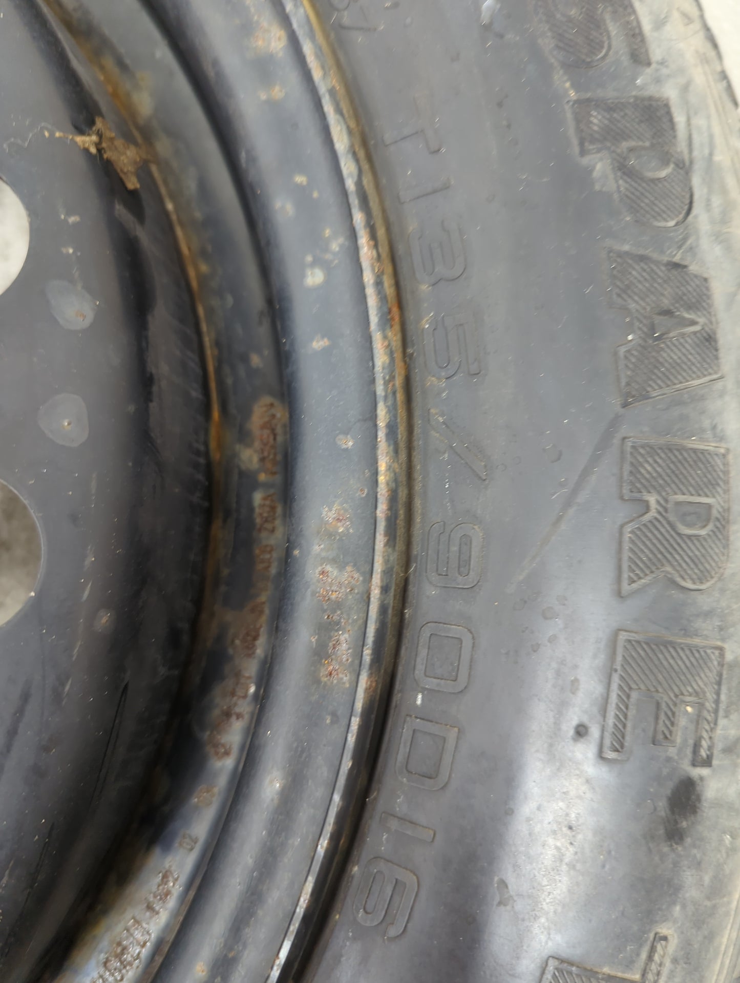 2007-2013 Nissan Altima Spare Donut Tire Wheel Rim Oem 1280375 - Oemusedautoparts1.com