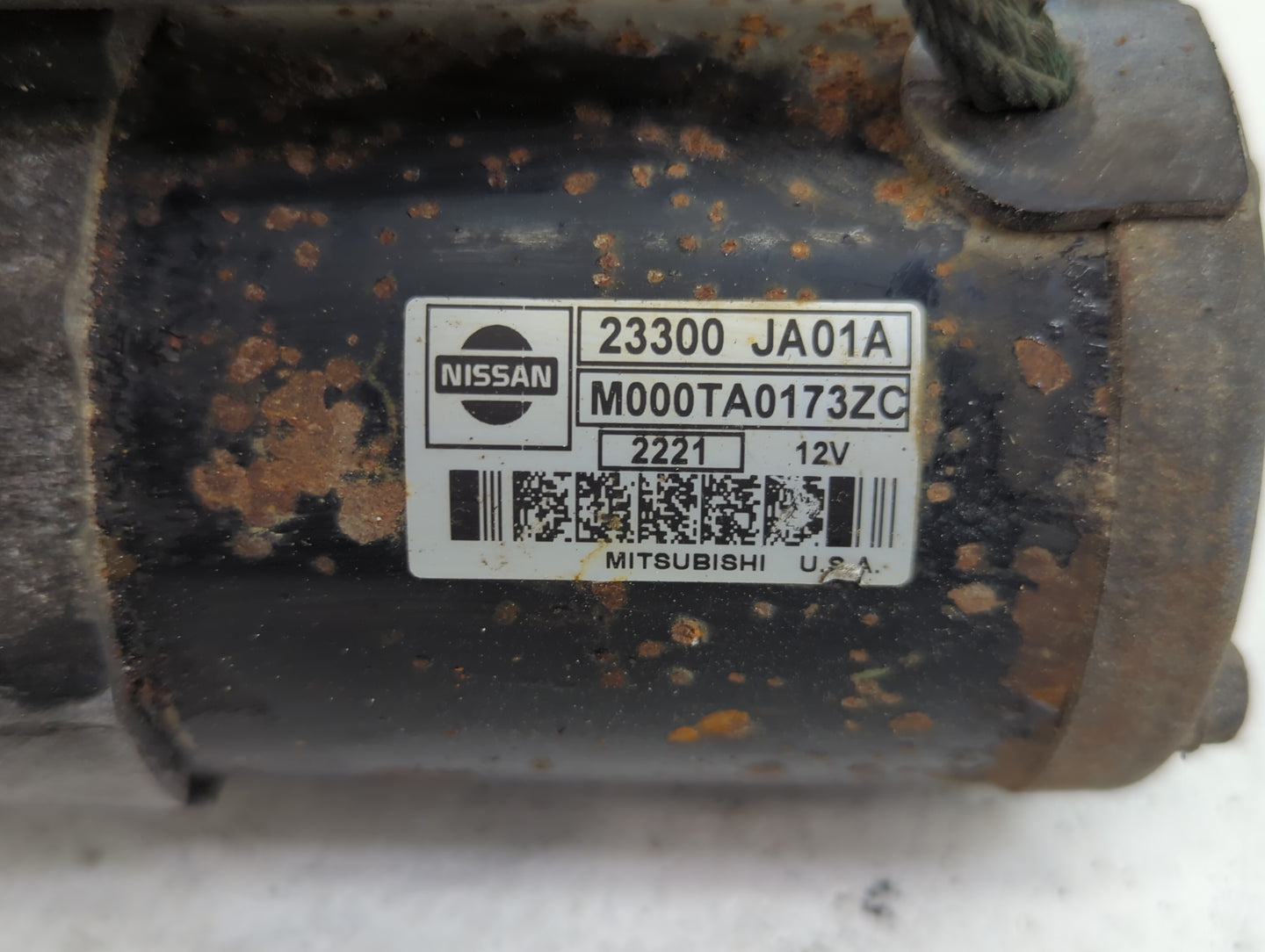 2007-2013 Nissan Altima Car Starter Motor Solenoid OEM Fits Fits 2007 2008 2009 2010 2011 2012 2013 OEM Used Auto Parts - Oe