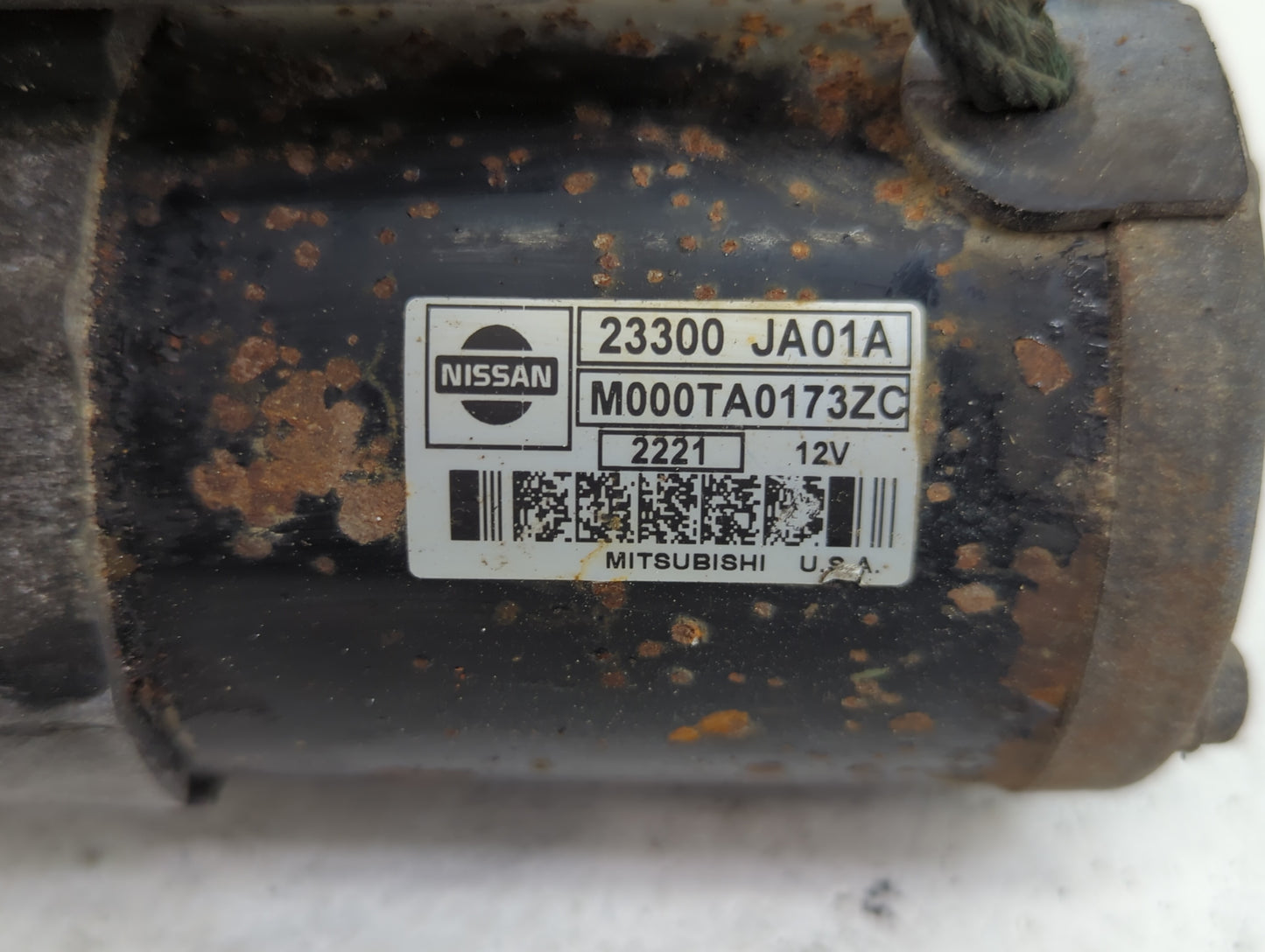 2007-2013 Nissan Altima Car Starter Motor Solenoid OEM Fits Fits 2007 2008 2009 2010 2011 2012 2013 OEM Used Auto Parts - Oe
