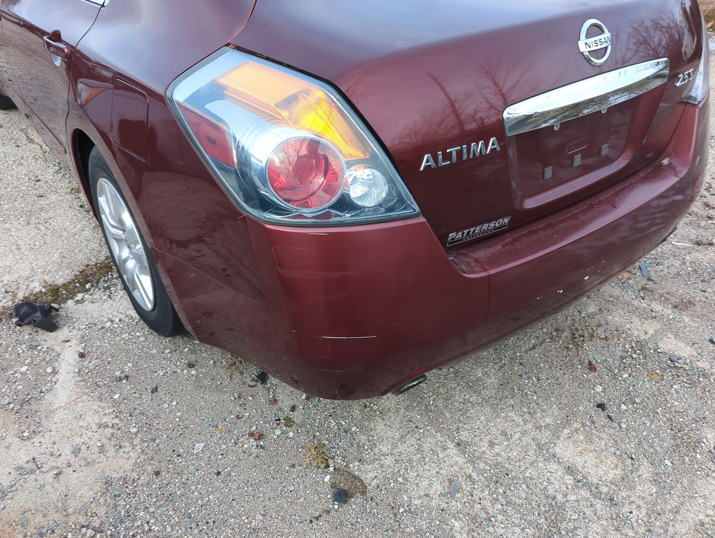 2007-2012 Nissan Altima Rear Bumper Assembly Oem - Oemusedautoparts1.com