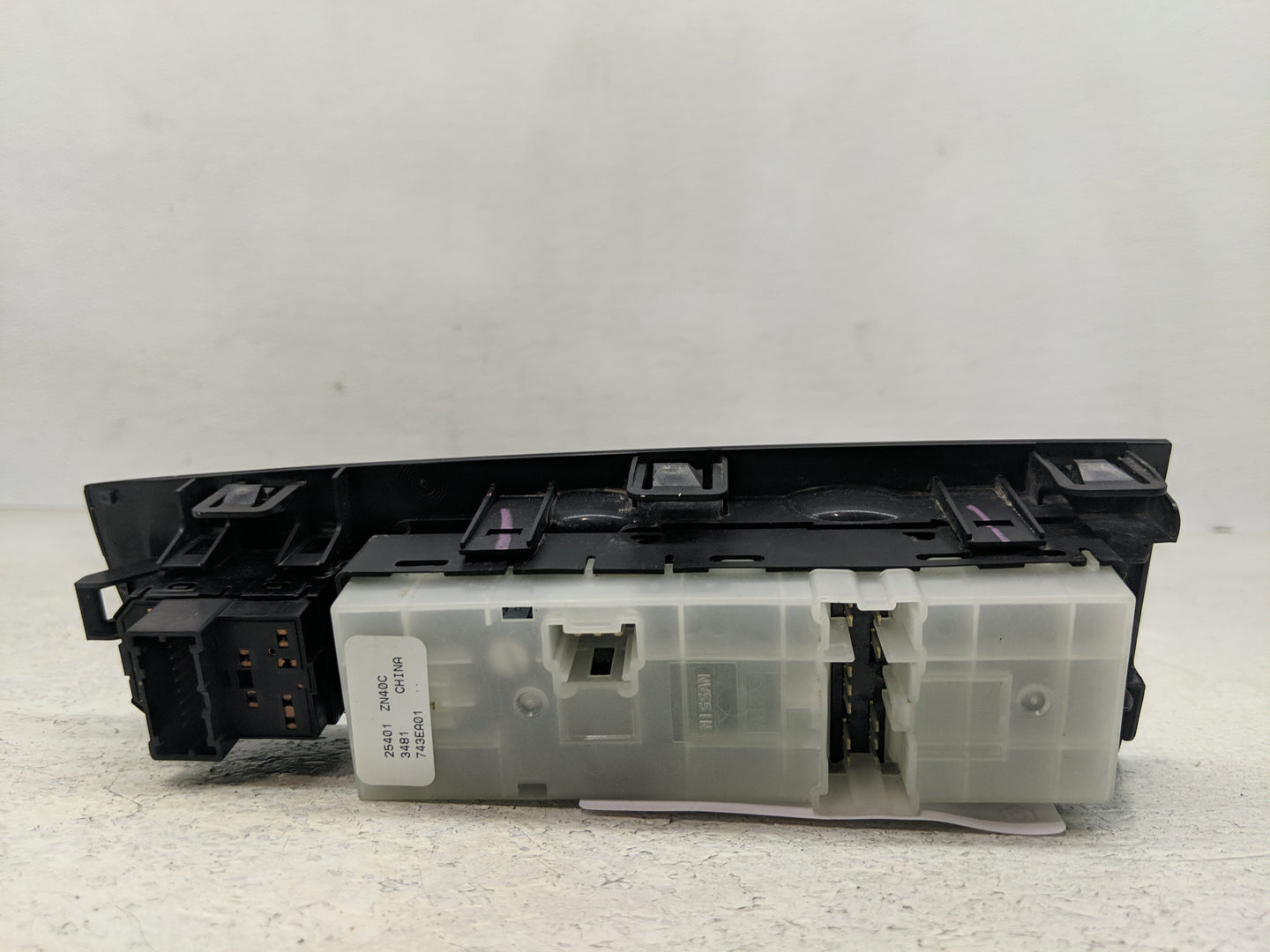 2007-2012 Nissan Altima Master Power Window Switch Replacement Driver Side Left P/N:25401 ZN40C Fits OEM Used Auto Parts - O