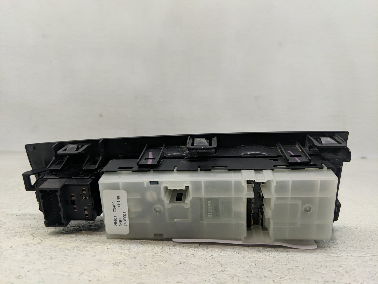 2007-2012 Nissan Altima Master Power Window Switch Replacement Driver Side Left P/N:25401 ZN40C Fits OEM Used Auto Parts - O