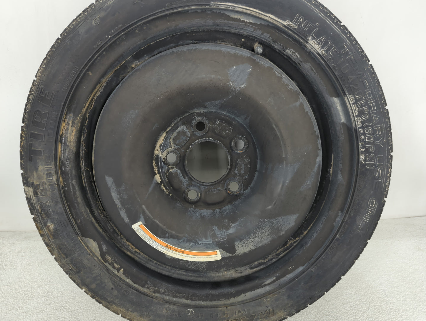 2002-2022 Nissan Altima Spare Donut Tire Wheel Rim Oem - Oemusedautoparts1.com
