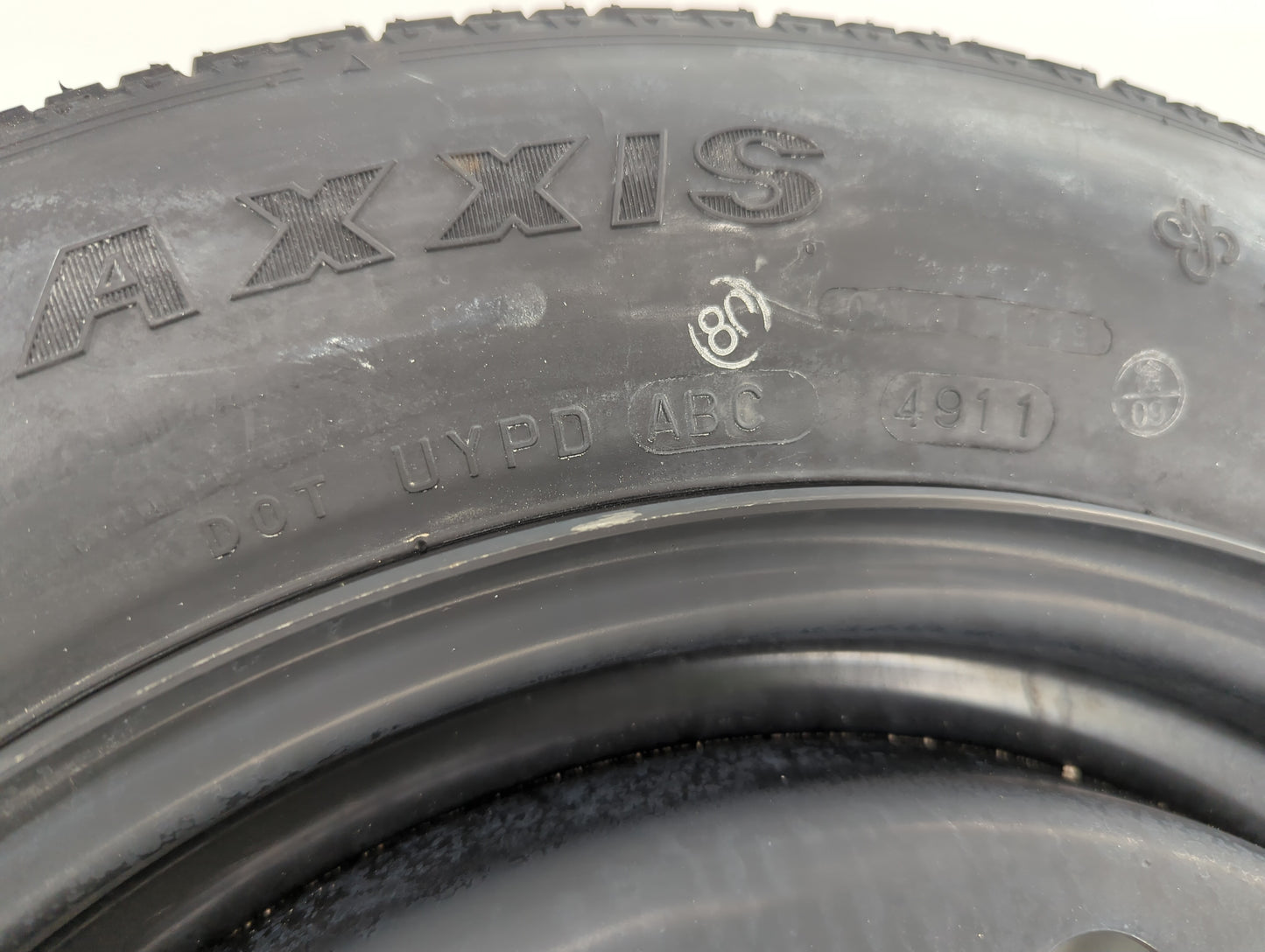 2002-2022 Nissan Altima Spare Donut Tire Wheel Rim Oem - Oemusedautoparts1.com