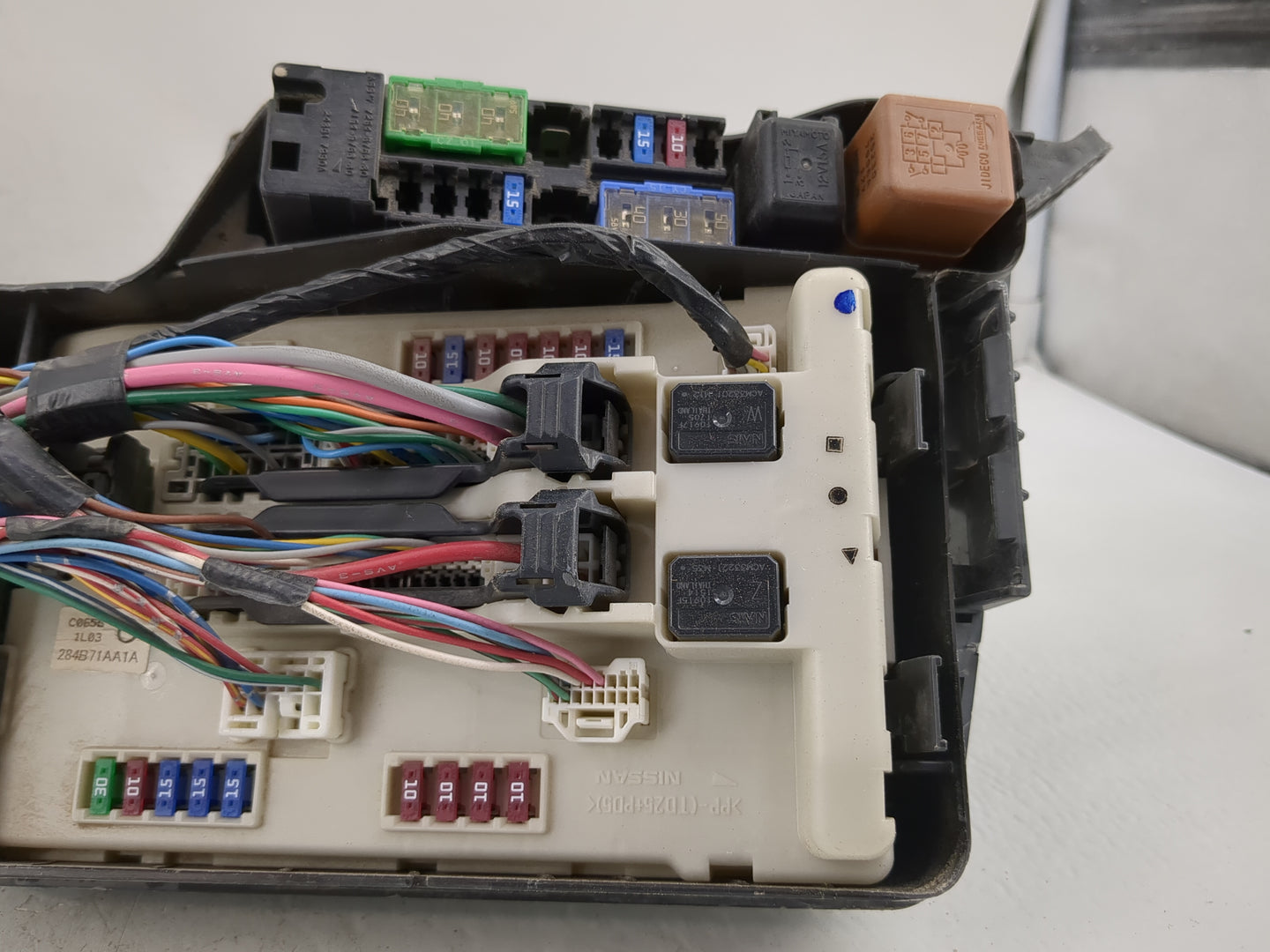 2011-2013 Nissan Altima Fusebox Fuse Box Panel Relay Module P/N:284B71AA1A Fits Fits 2011 2012 2013 OEM Used Auto Parts - Oe