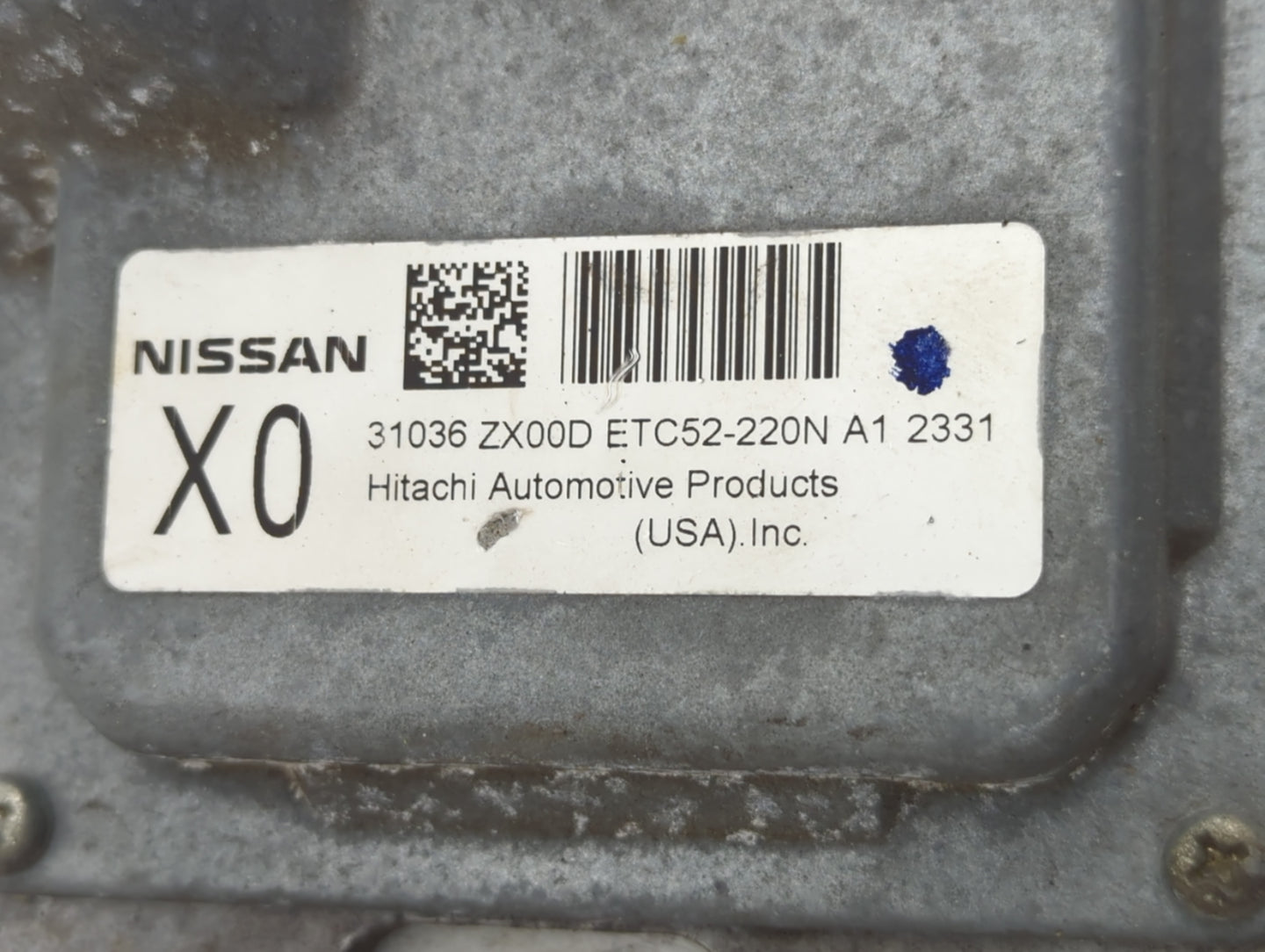 2010-2012 Nissan Altima Transmission Control Module Tcu Tcm 31036 Zx00d - Oemusedautoparts1.com