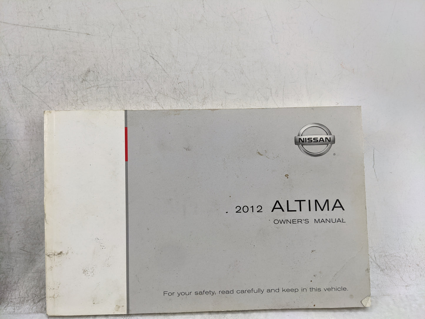 2012 Nissan Altima Owners Manual Book Guide OEM Used Auto Parts - Oemusedautoparts1.com