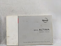 2012 Nissan Altima Owners Manual Book Guide OEM Used Auto Parts - Oemusedautoparts1.com