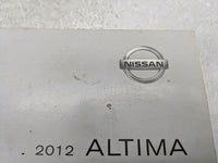 2012 Nissan Altima Owners Manual Book Guide OEM Used Auto Parts - Oemusedautoparts1.com