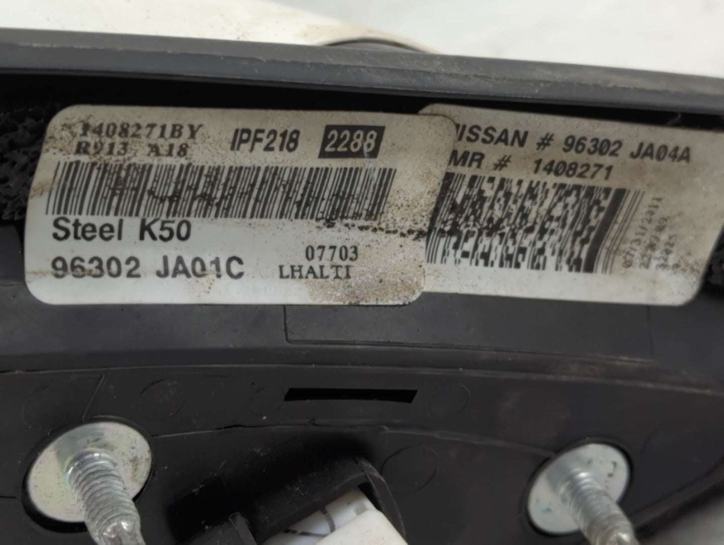 2008-2013 Nissan Altima Driver Side View Mirror - Left Door Mirror OEM Used - Oemusedautoparts1.com