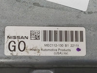 2011-2012 Nissan Altima PCM Engine Control Computer ECU ECM PCU OEM P/N:MEC112-130 Fits Fits 2011 2012 OEM Used Auto Parts -