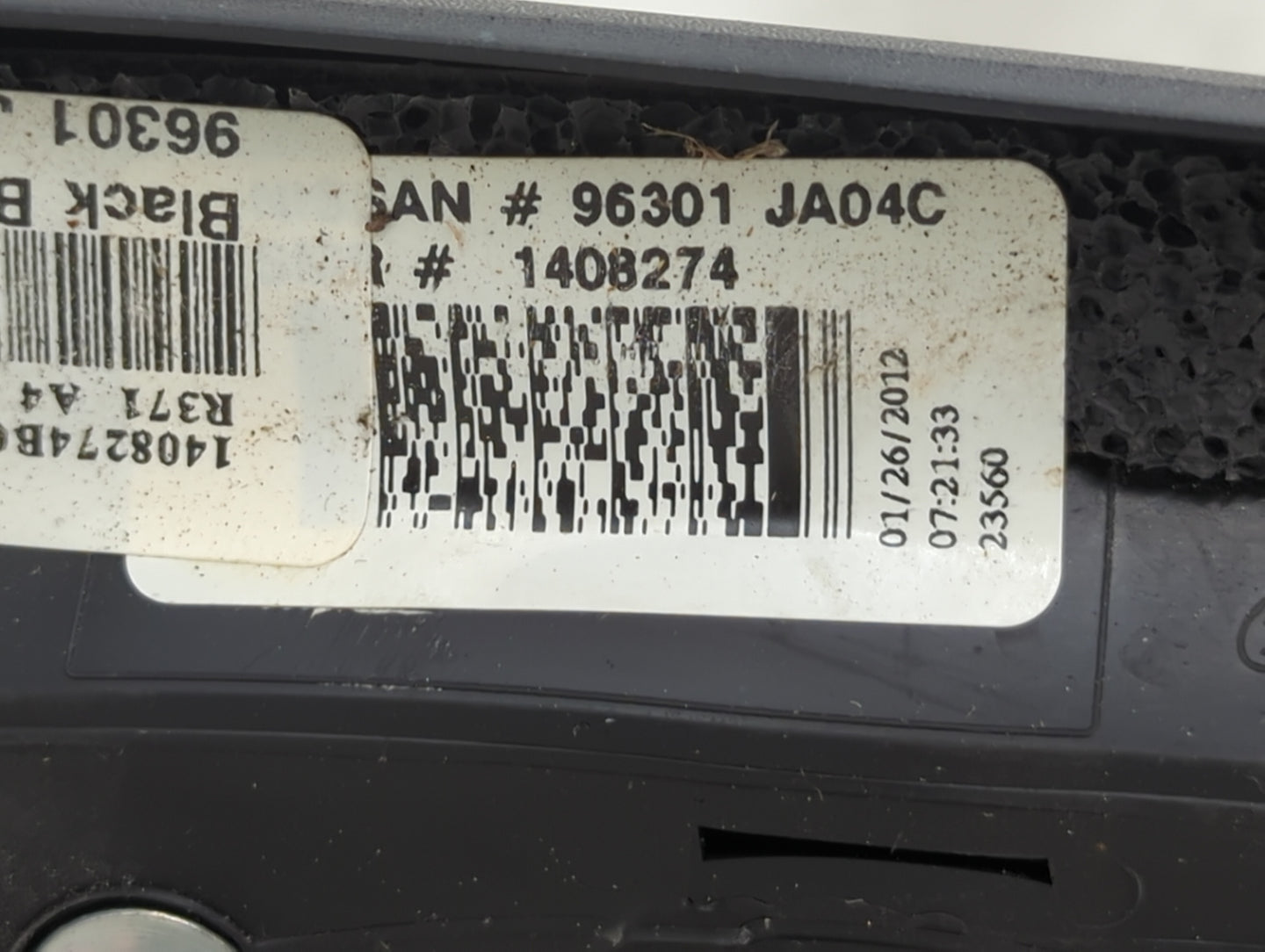 2007-2012 Nissan Altima Passenger Side View Mirror - Right Door Mirror OEM Used - Oemusedautoparts1.com