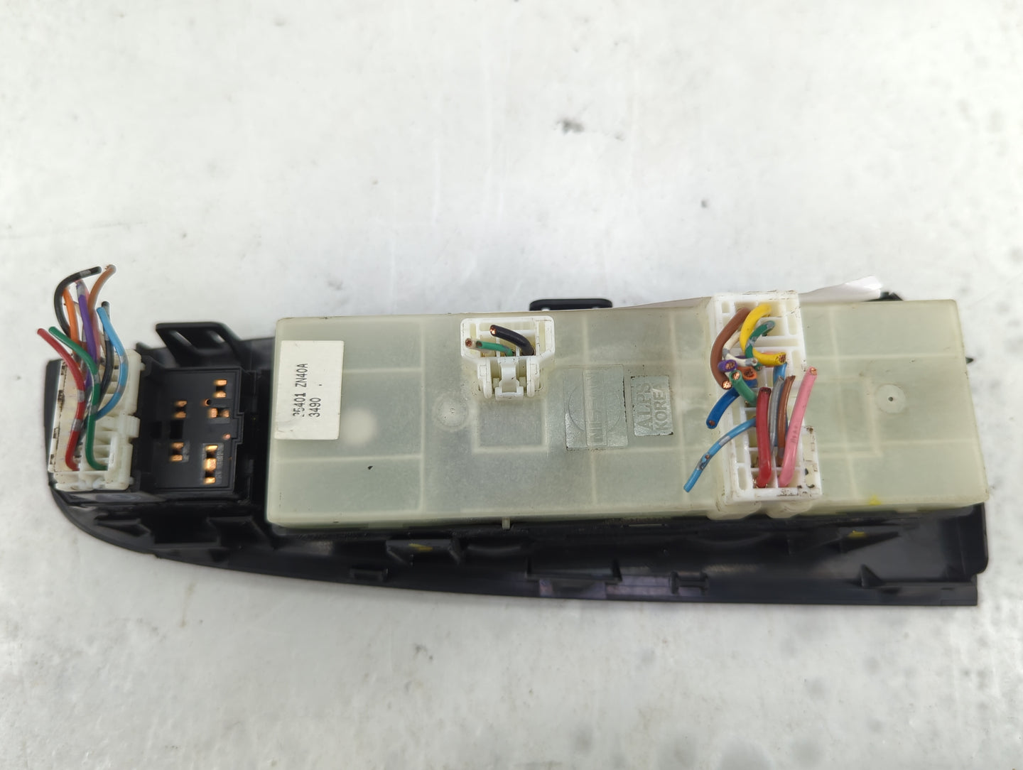 2007-2012 Nissan Altima Master Power Window Switch Replacement Driver Side Left P/N:25401 ZN40A Fits OEM Used Auto Parts - O